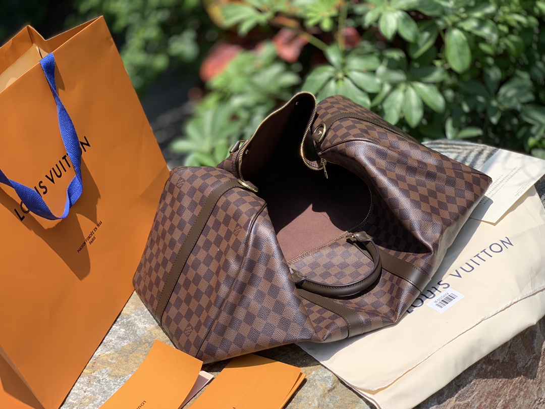 🌼 m41418格纹尺寸45 x 27 x 20 CM 原厂渠道货！棕棋盘格Kee🌼Pall系列，世界那