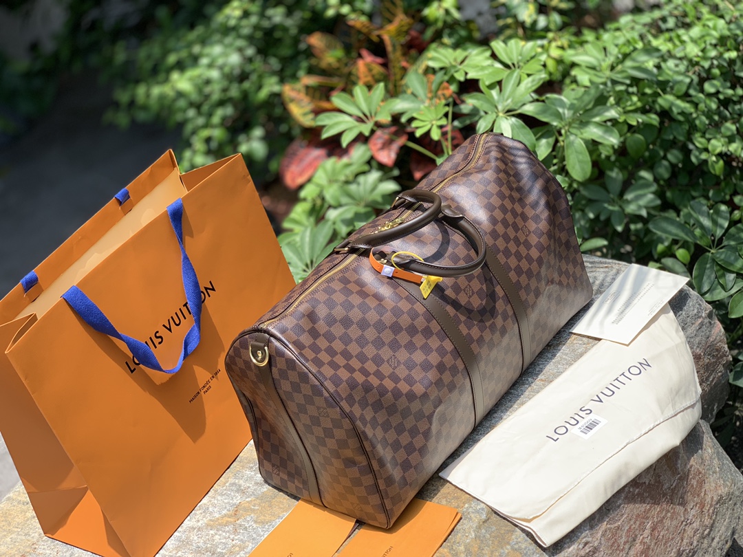 🌼 m41414格纹尺寸55 x 31 x 26 CM海外原厂渠道货！我们家的东西，放一万个心，专柜抱出