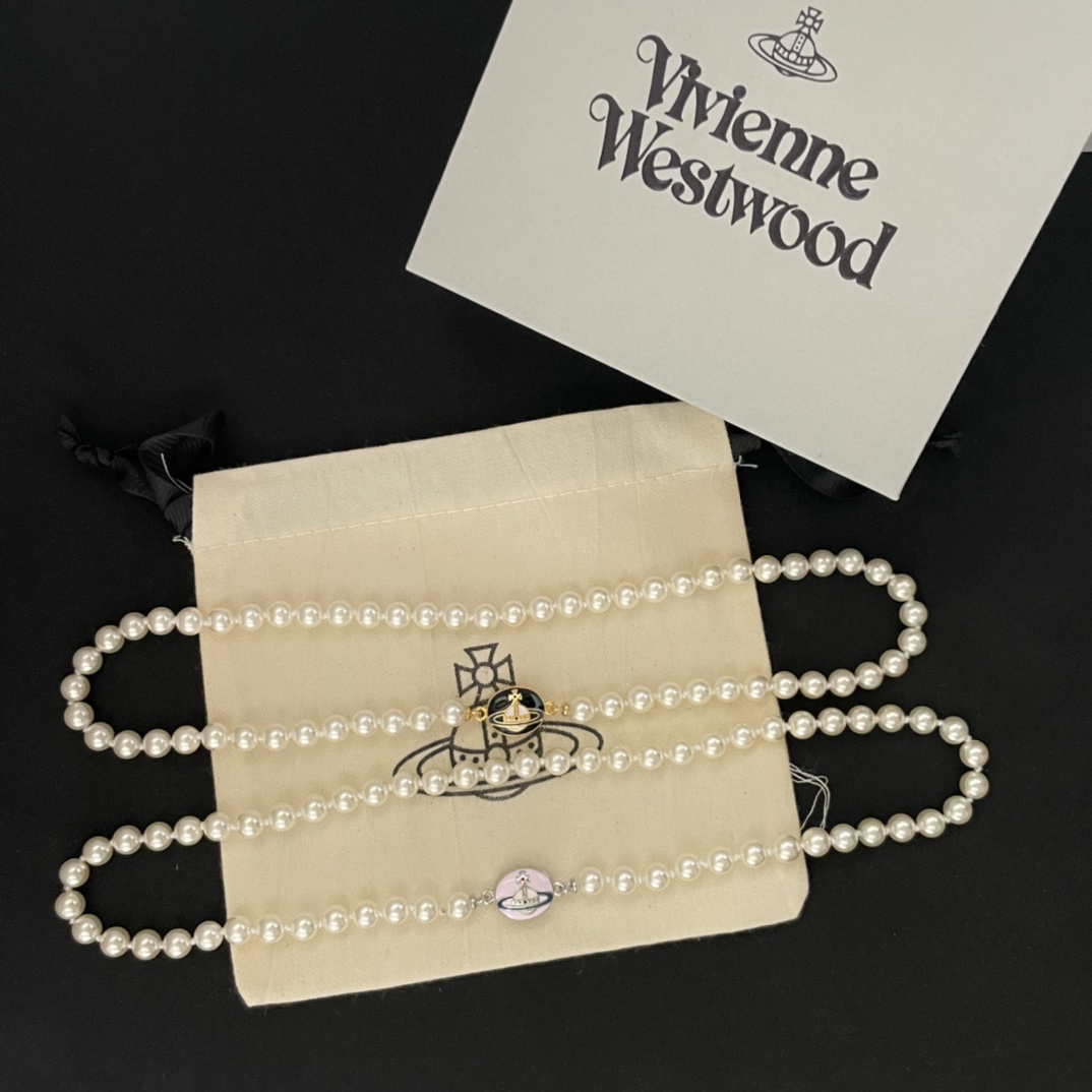 Vivienne Westwood 西太后星球珍珠项链