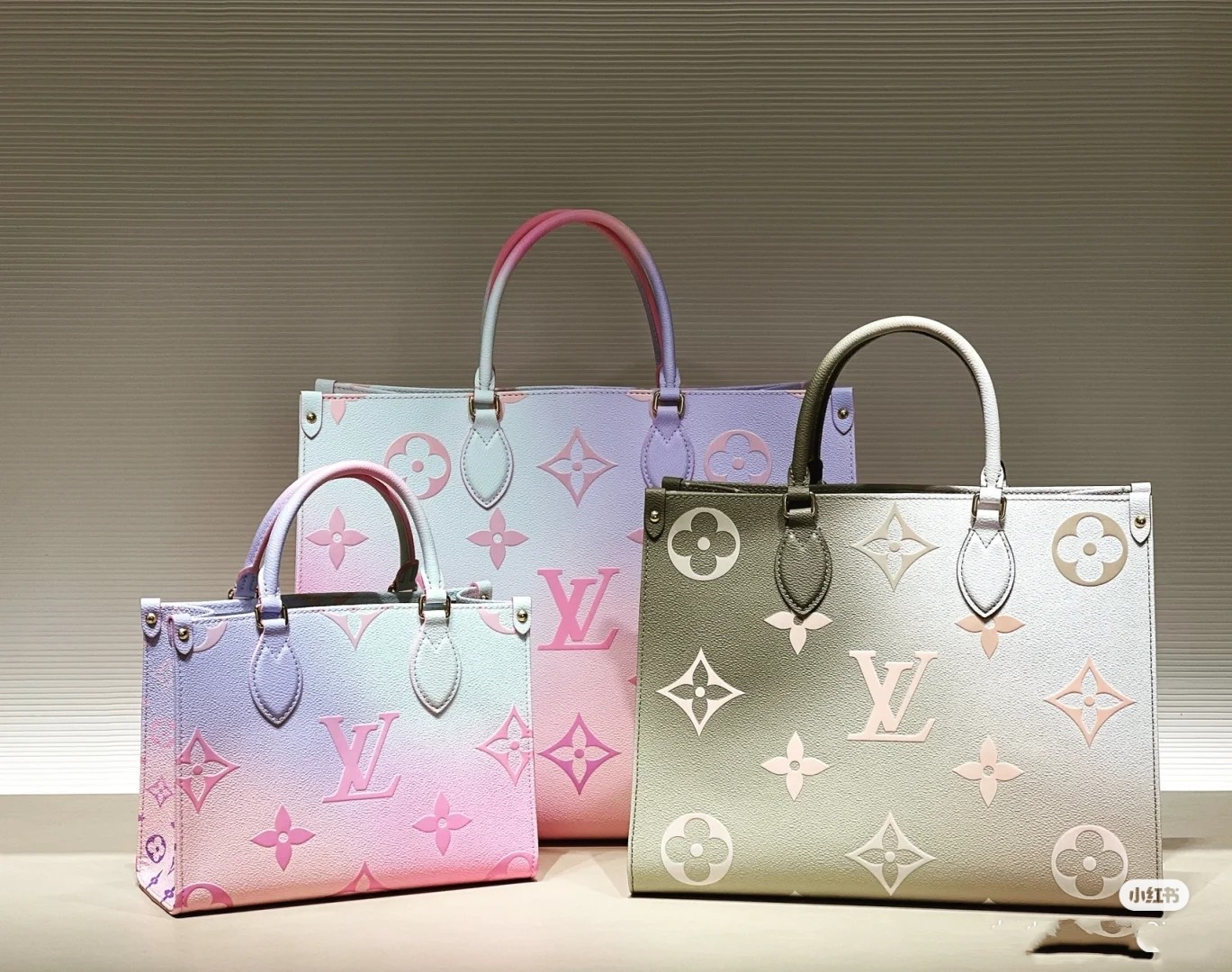 Louis Vuitton LV Onthego Bags Handbags Pink Monogram Canvas Spring Collection M59856