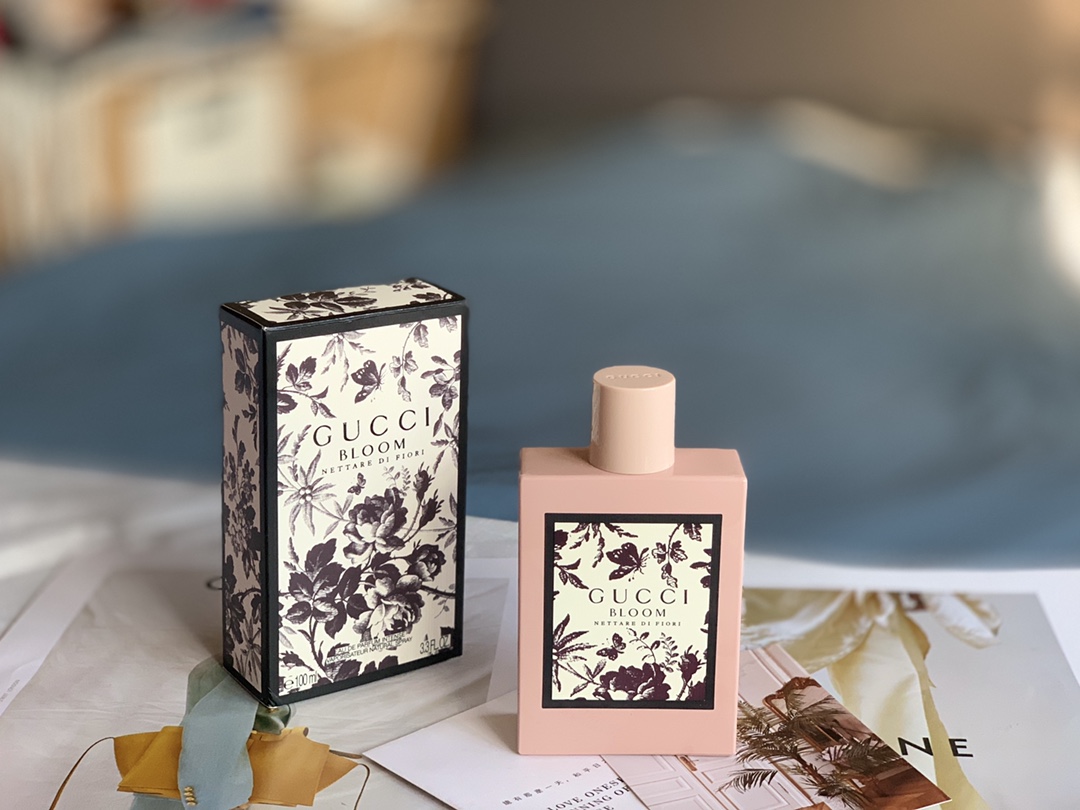 专柜品质古驰花悦密意黑繁花女士香水100ml 6