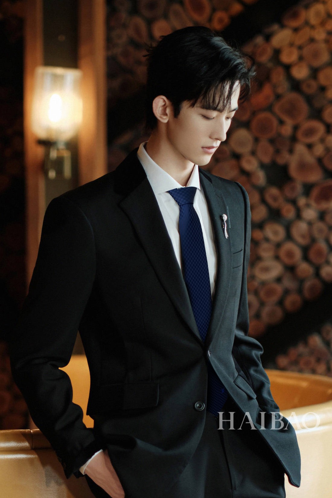 LV路易威登100%顶级提花真丝L格子图案领带