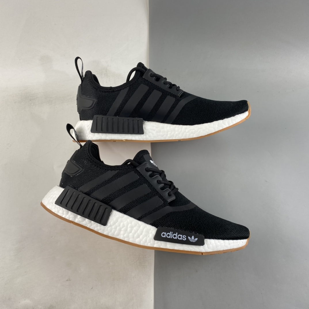 P170 Adidas NMD_R1 SPECTOO 阿迪三叶草低帮休闲爆米花跑步鞋 GZ9257