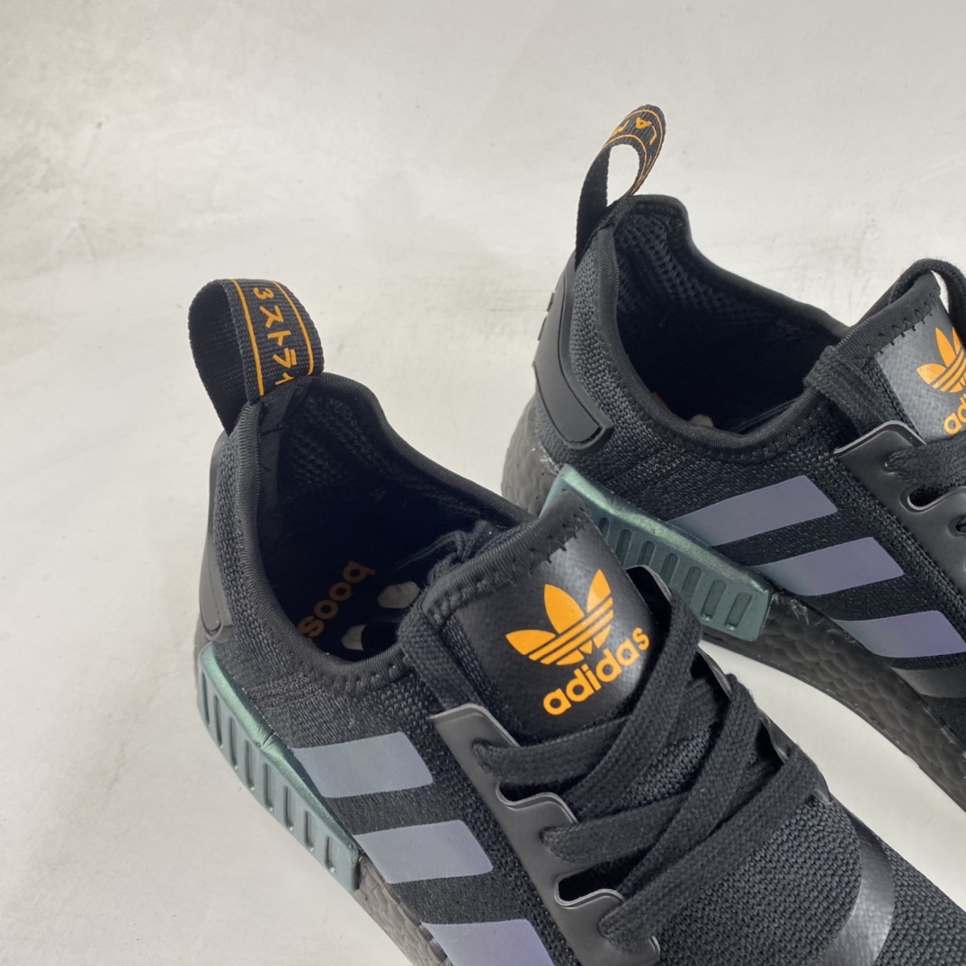 P170 Adidas NMD_R1 SPECTOO 阿迪三叶草低帮休闲爆米花跑步鞋 FV8025