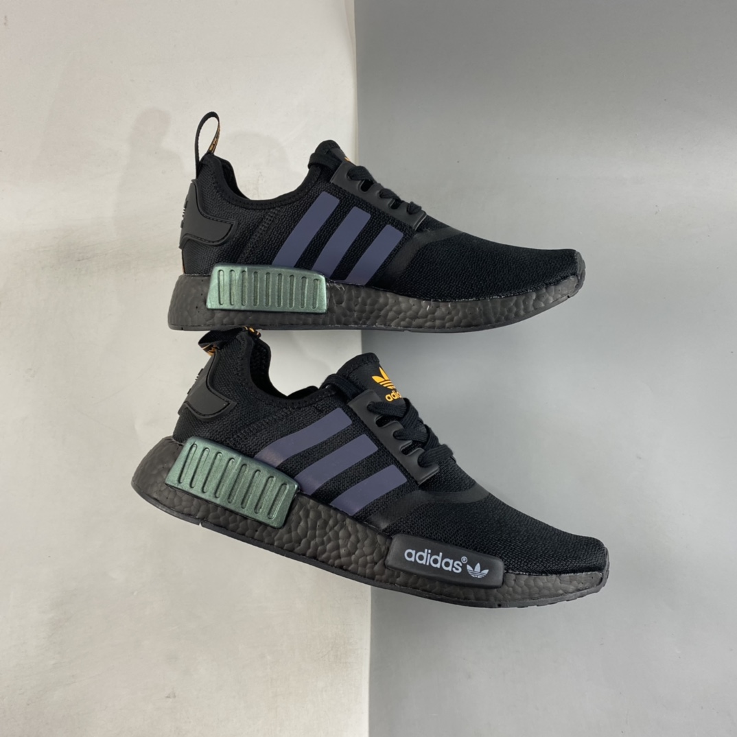 P170 Adidas NMD_R1 SPECTOO 阿迪三叶草低帮休闲爆米花跑步鞋 FV8025