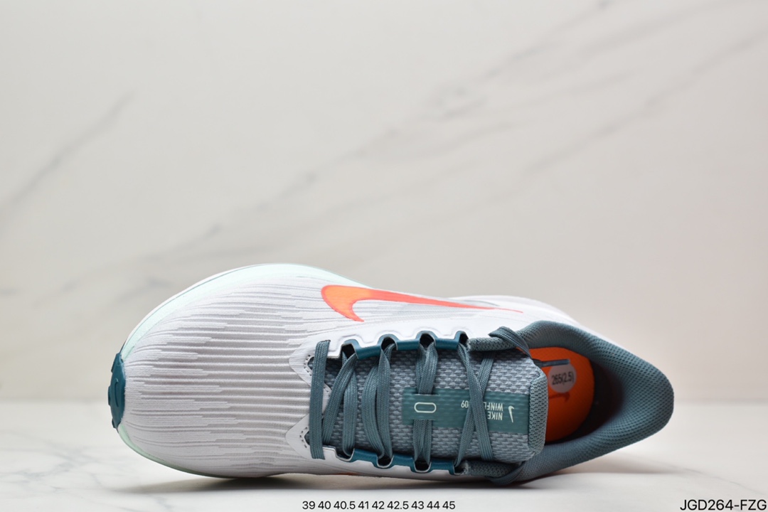 180 耐克Nike Air Zoom Winflo 9登月系列针织面透气训跑练步鞋 DD6203