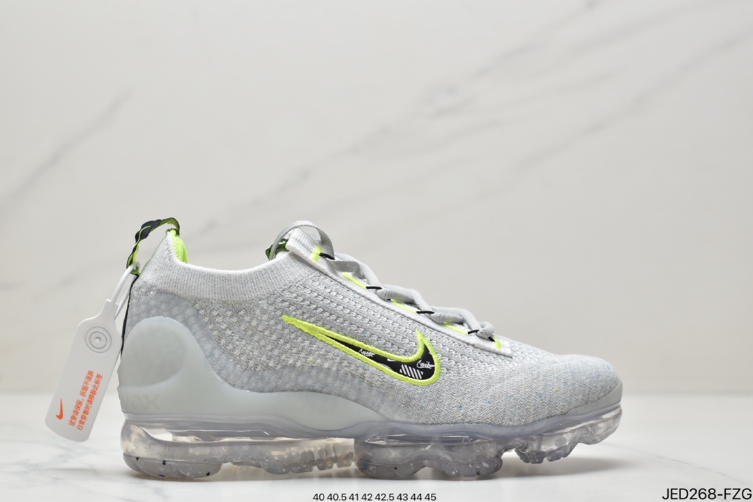 150 Nike Air Vapormax 2021 Flyknit FK”Volt Grey Green Mulit-Color”VM2021慢跑鞋DC4112-002