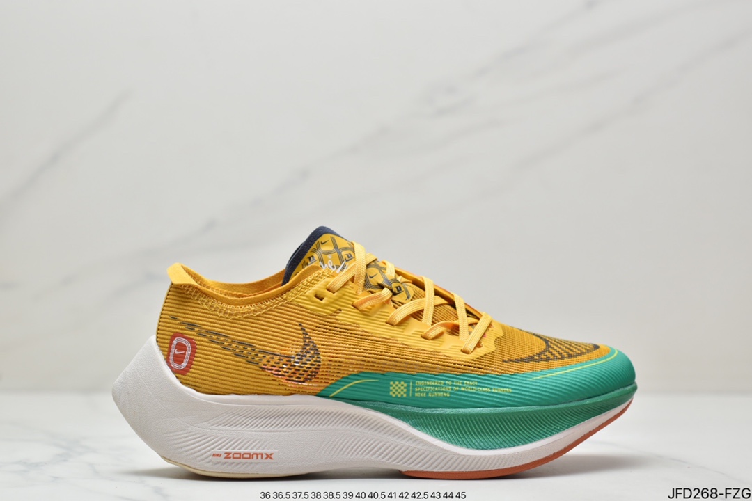 170 耐克Nike ZoomX Vaporfly NEXT% 2”White/Black”破2系列马拉松泡棉超轻缓震运动慢跑鞋DJ5182