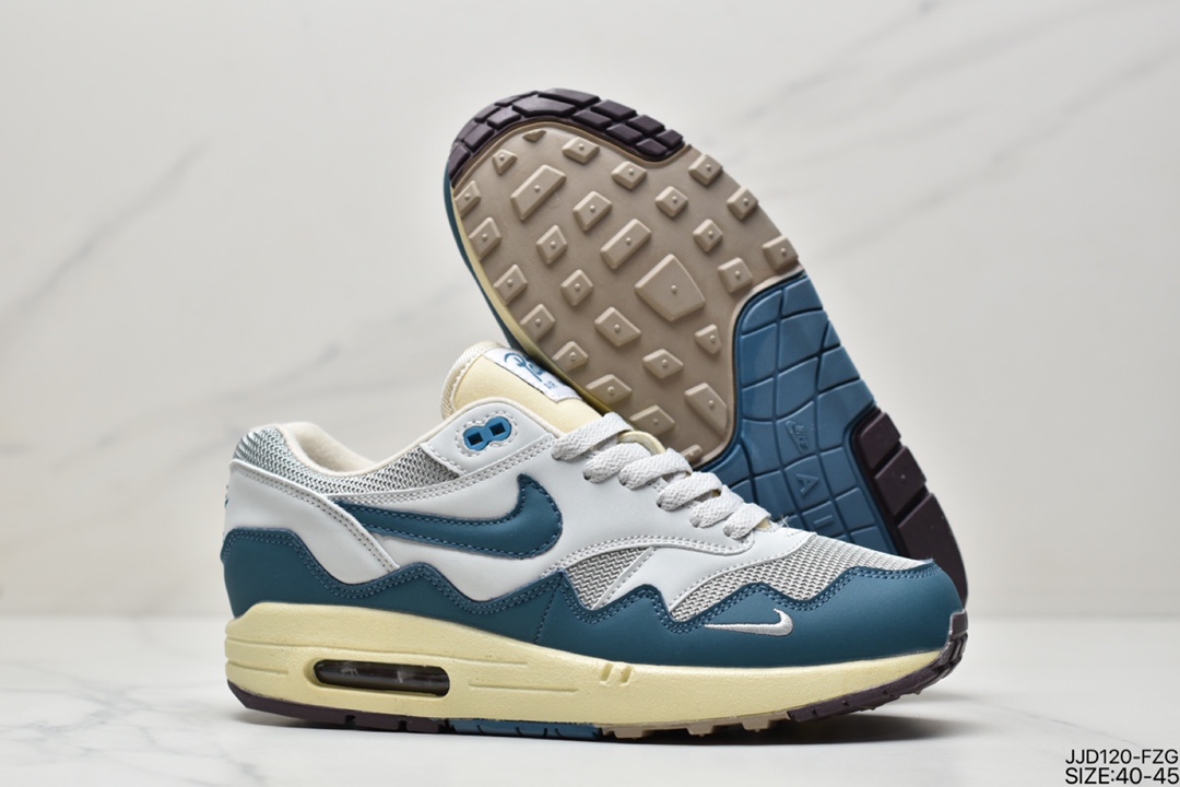 130 真标Patta x Nike Air Max 1“Monarch”复古休闲跑步鞋 DH1348