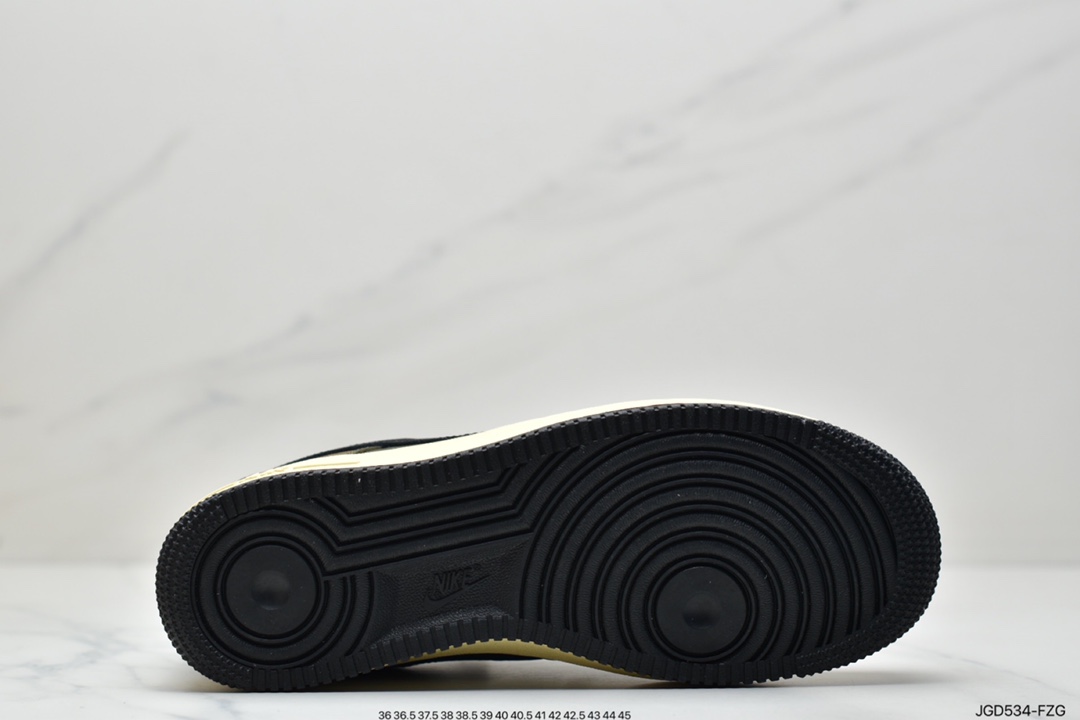 180 耐克Undefeated x Nike Air Force 1 Low SP ‘’Ballistic‘’ 橄榄绿 空军一号低帮运动休闲板鞋 DH3064-300