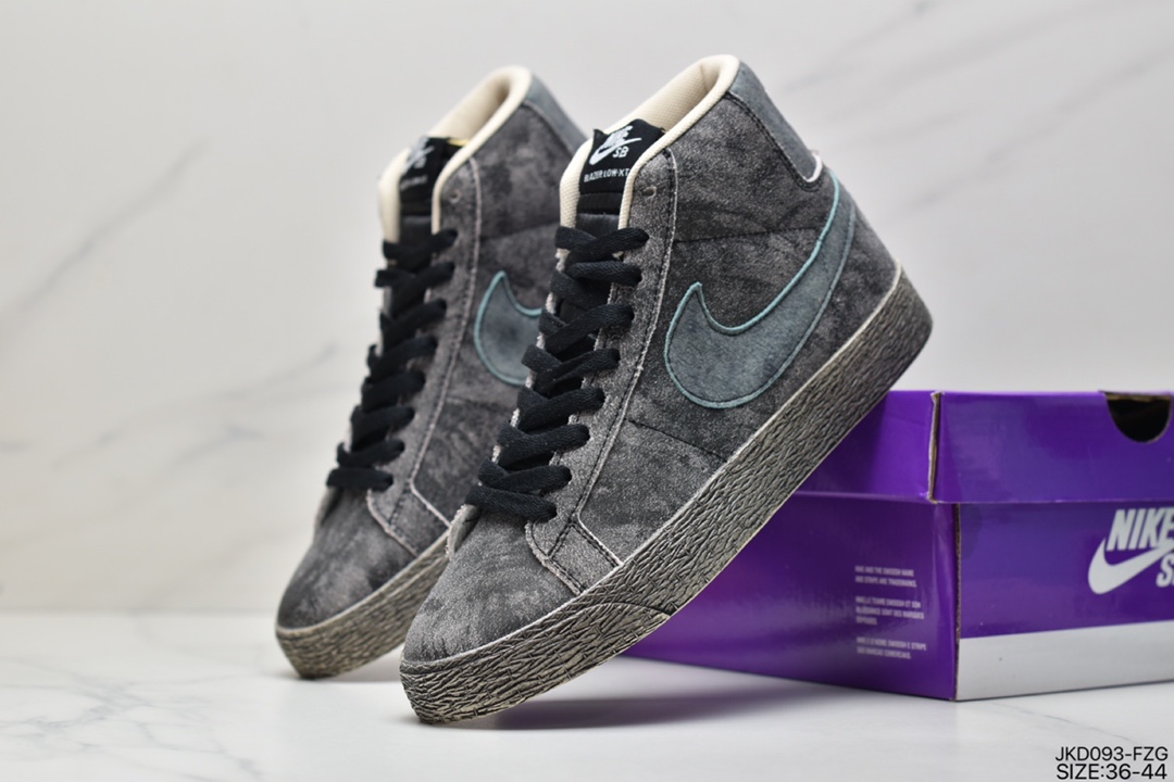 160 真标耐克/Nike Blazer Mid 77 VNTG 开拓者高帮休闲运动板鞋