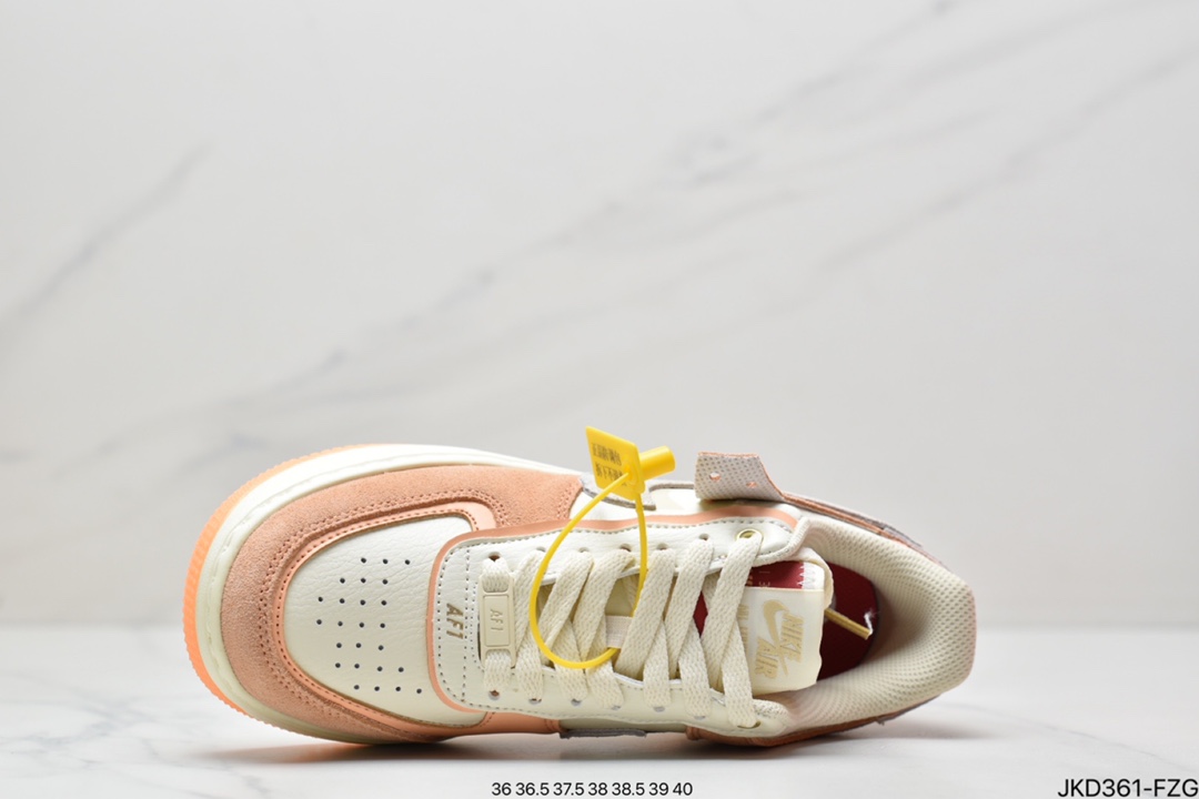 160 Air Force 1 Shadow 白蓝粉轻量增高低帮百搭板鞋”拼接马卡龙” 全新少女系解构主义