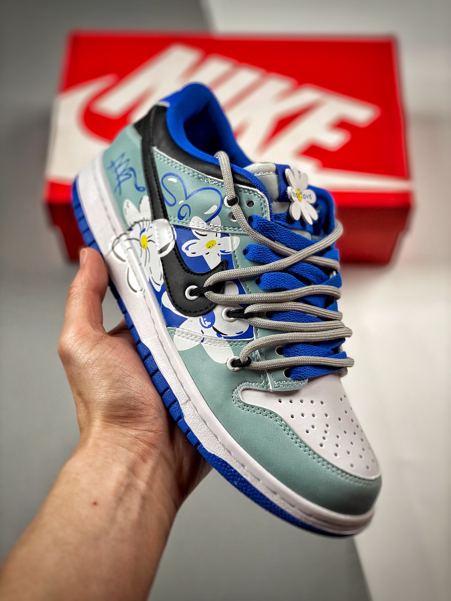 -2 Nk Dunk SB Low margarita pequeña, producción original de fábrica grande, lanzamiento real fotografiado, material de …