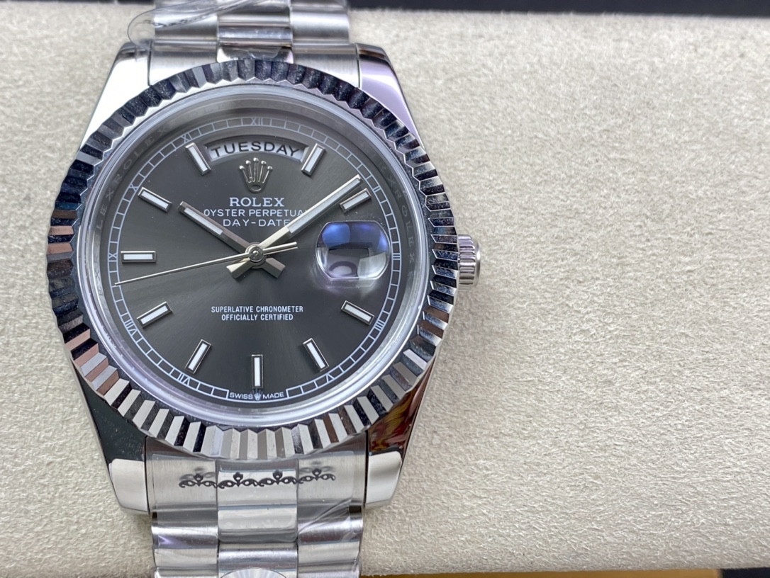 SK厂 劳力士Rolex 双历 星期日志型シリーズ 40mm - 高品質男士腕時計