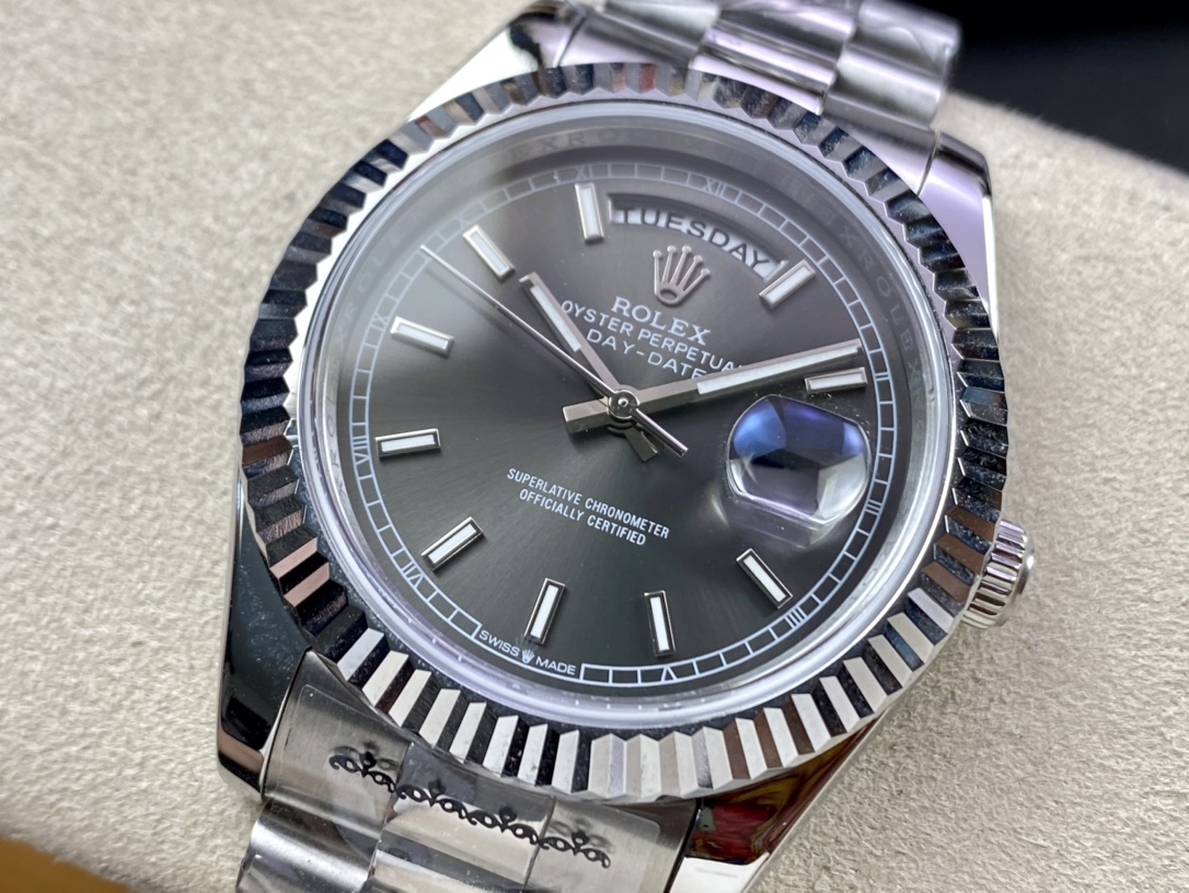 SK厂 劳力士Rolex 双历 星期日志型シリーズ 40mm - 高品質男士腕時計