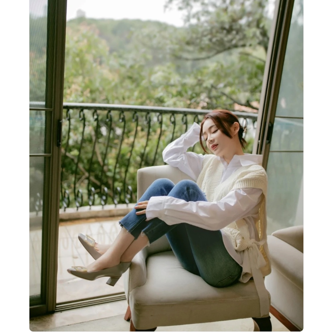 NO:705900,Celebrities wear the same style and shoes19860909明星穿搭同款,单鞋,Women's Shoes