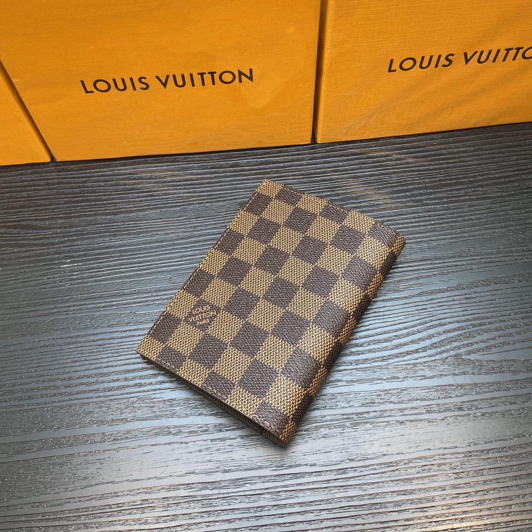 Leather passport cover with RFID blocking feature