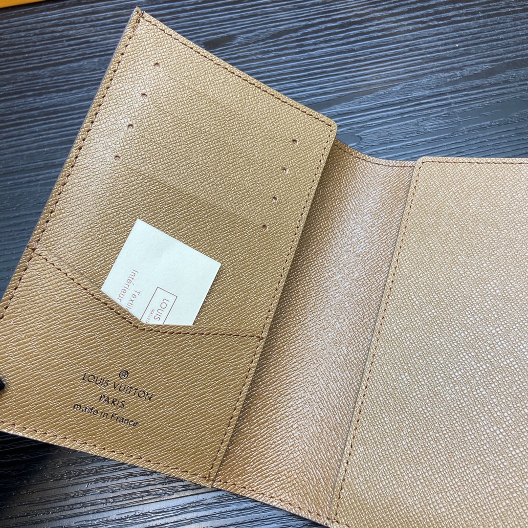 Passport holder handheld view