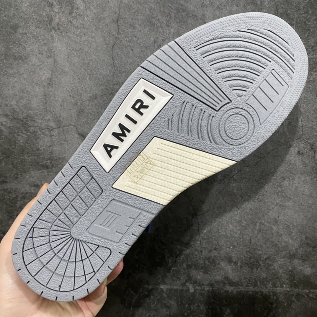 图片[9]-纯原版 洛杉矶街头之王 高奢·埃米尔/AMIRI Skeleton Low-Skel top Sneakers 骨骼低帮板鞋 区分市面所有在售版本 正确鞋舌外翻细节 正确骨头形状 正确双层加厚皮料 尺码：40 41 42 43 44 45-选品中心