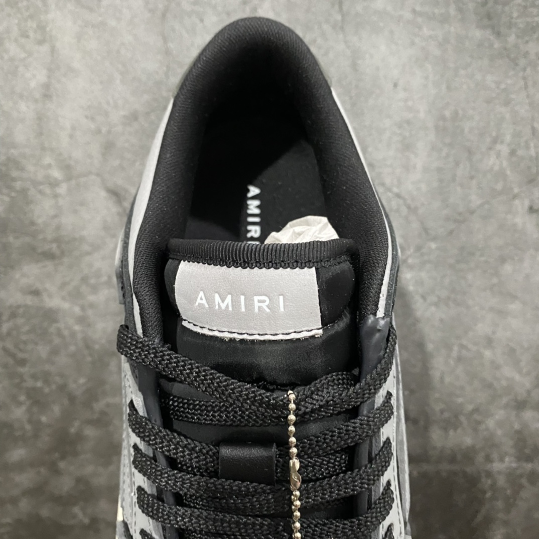 图片[8]-纯原版 洛杉矶街头之王 高奢·埃米尔/AMIRI Skeleton Low-Skel top Sneakers 骨骼低帮板鞋 区分市面所有在售版本 正确鞋舌外翻细节 正确骨头形状 正确双层加厚皮料 尺码：40 41 42 43 44 45-选品中心