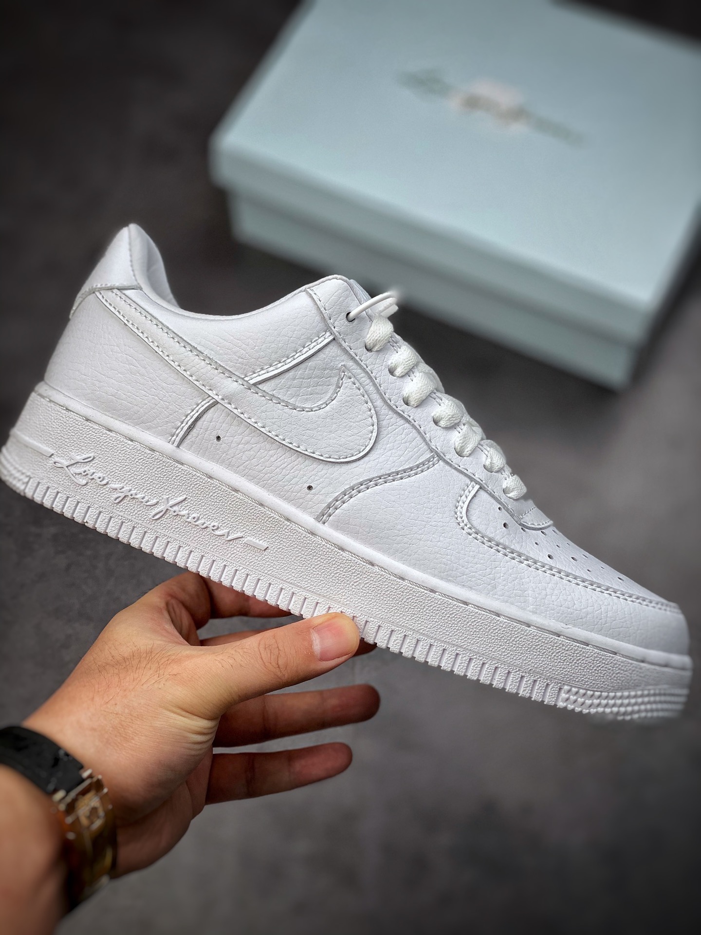 270 Nike Air Force 1 Low 07 x Drake 纯白 CZ8065-100