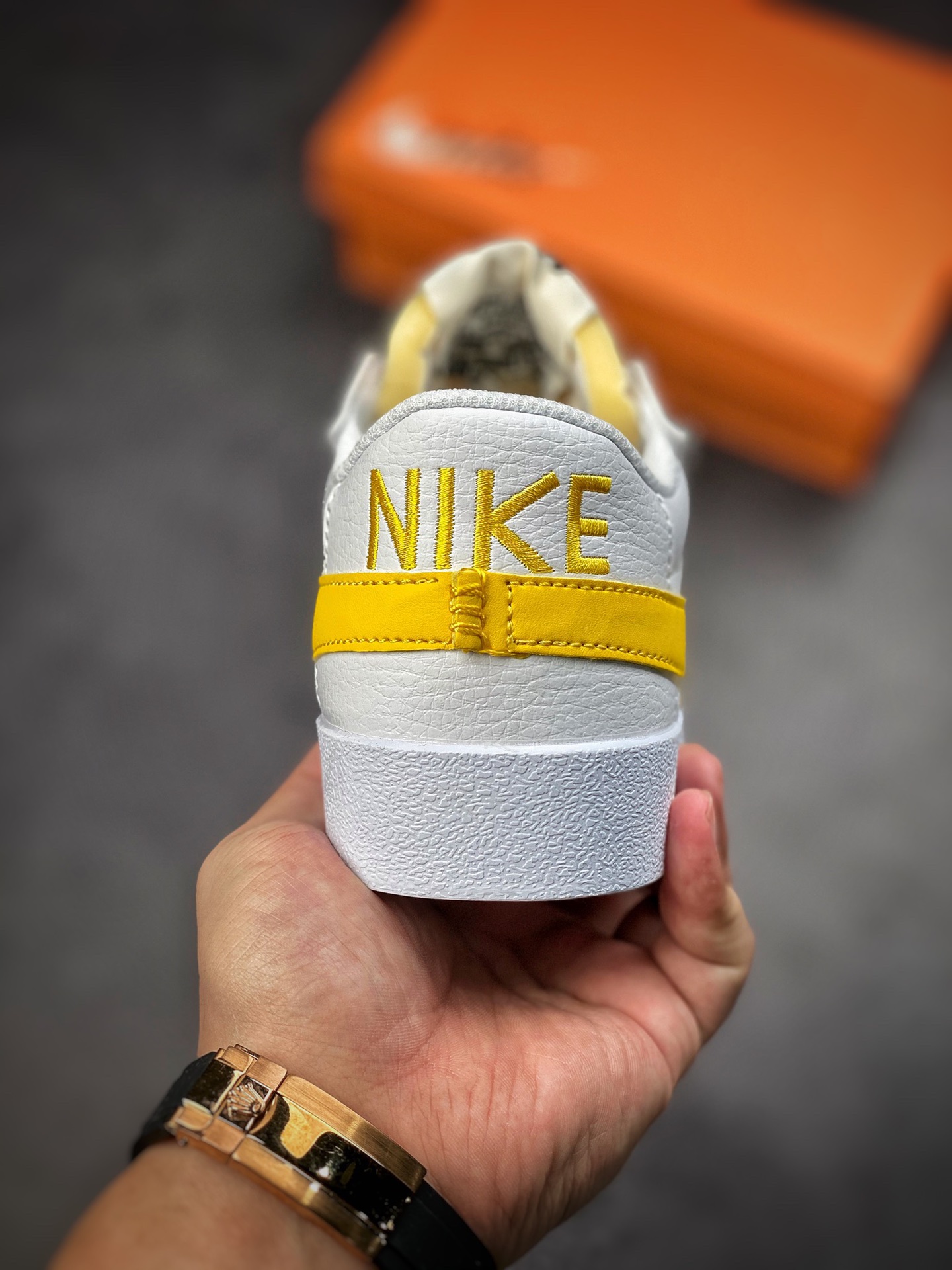 150 Nike Blazer Low’77 Jumbo 白黄 经典百搭低帮开拓者休闲运动板鞋 DV3506-100