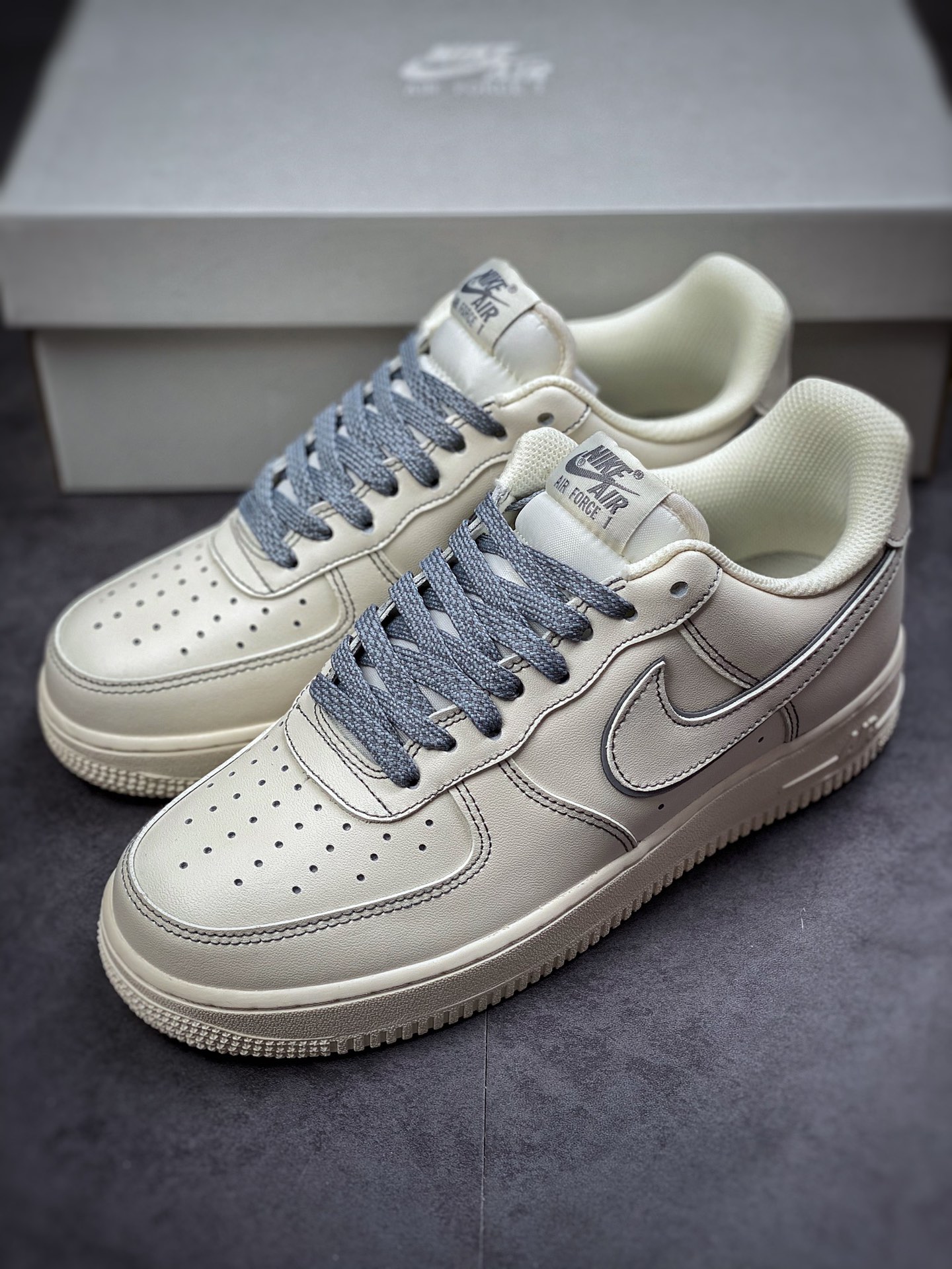 220 Nike Air Force 1 Low 07 兔八哥 白灰315122-606
