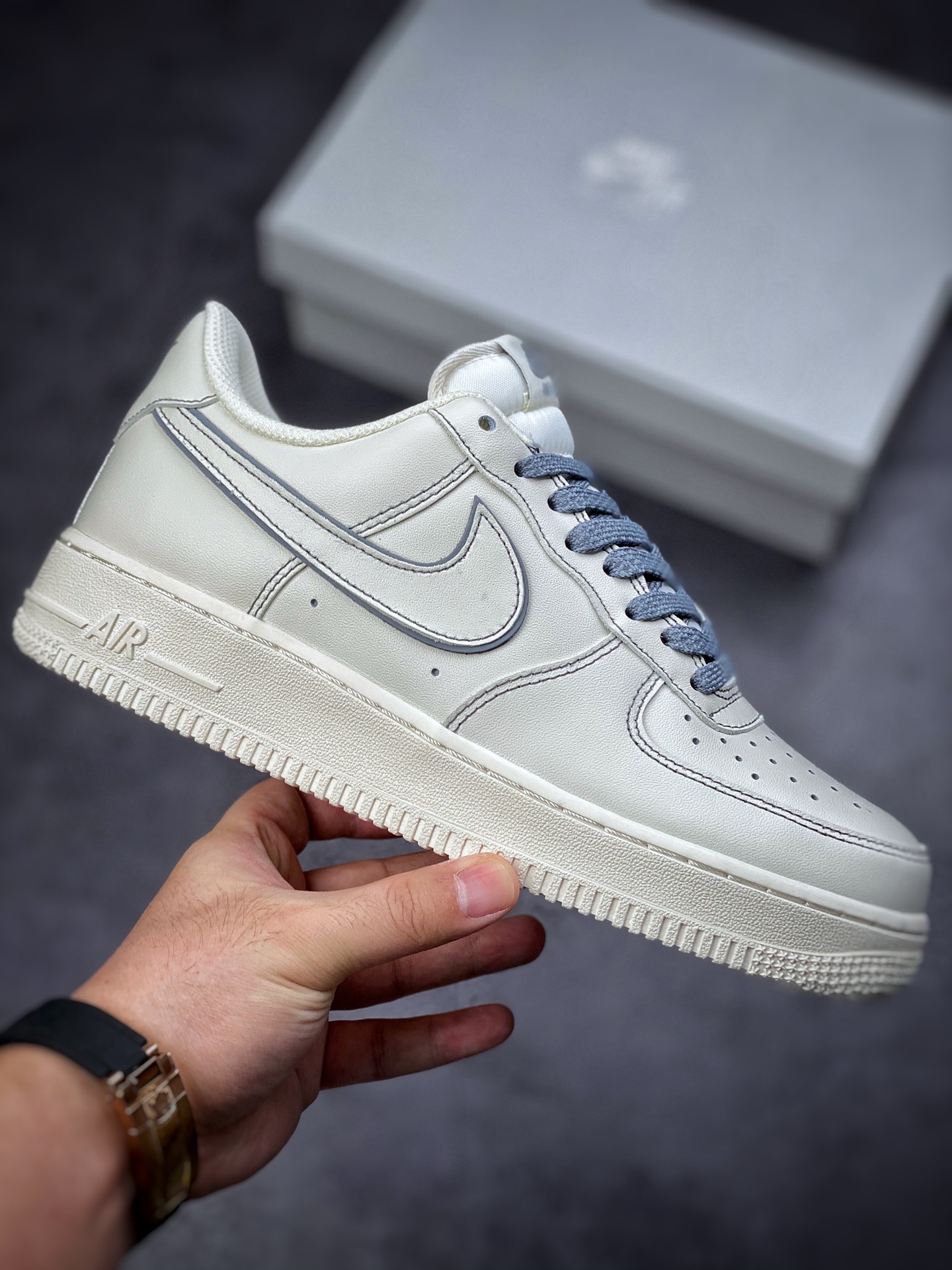 220 Nike Air Force 1 Low 07 兔八哥 白灰315122-606