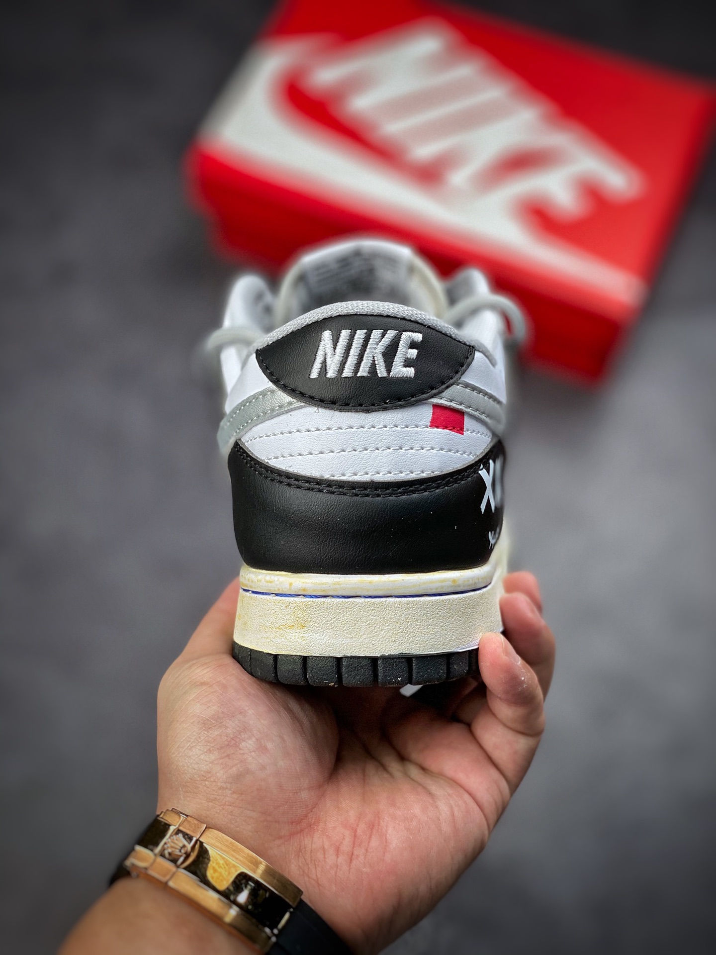 190 Futura x Nike Dunk Low SB联名 解构绑带滑板鞋DH9765-300