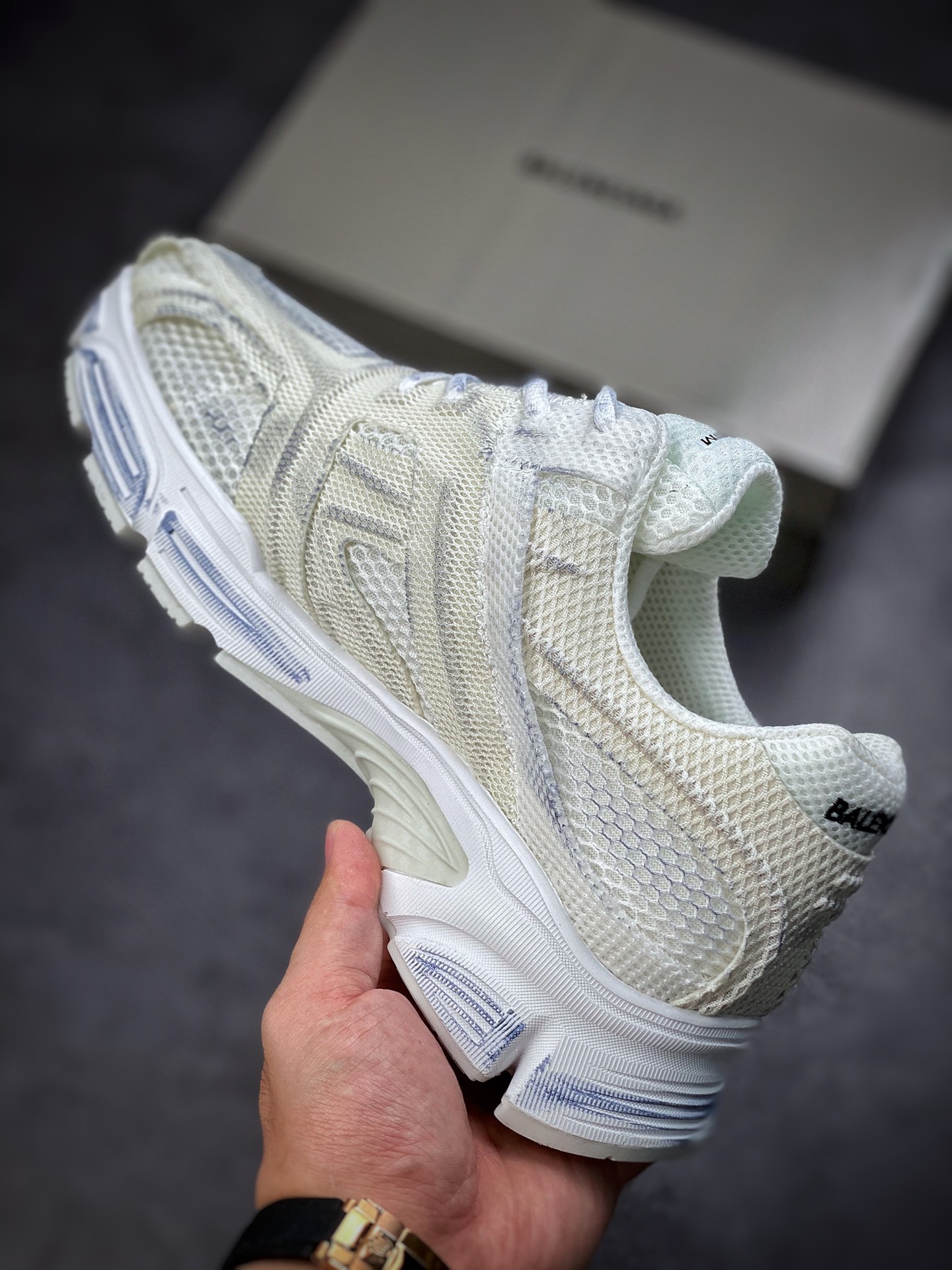 280  BALENCIAGA Phantom Trainer Low-Top Sneaker幻影系列低帮前卫复古老爹风慢跑鞋