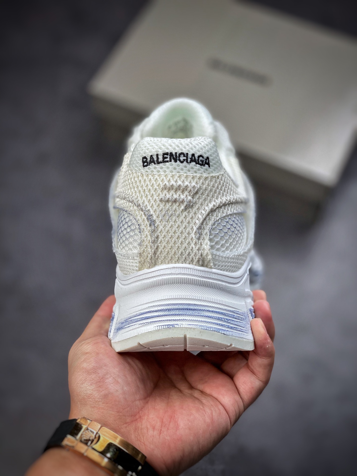 280  BALENCIAGA Phantom Trainer Low-Top Sneaker幻影系列低帮前卫复古老爹风慢跑鞋