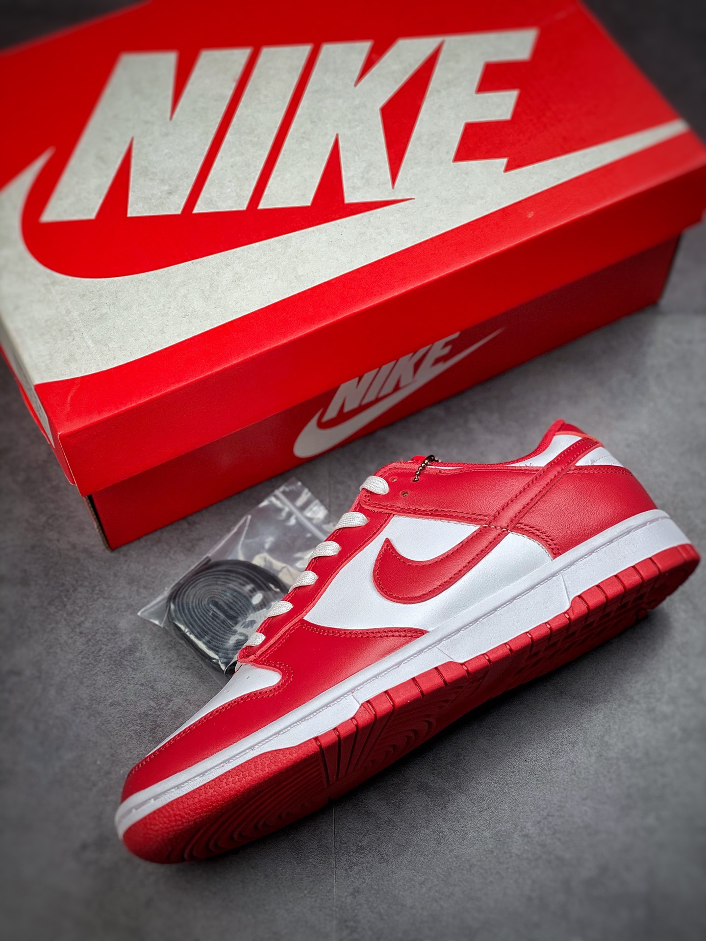 350  #市面最高版本 Nike Dunk Low Retro ”Gym Red” 白红金字DD1391-602