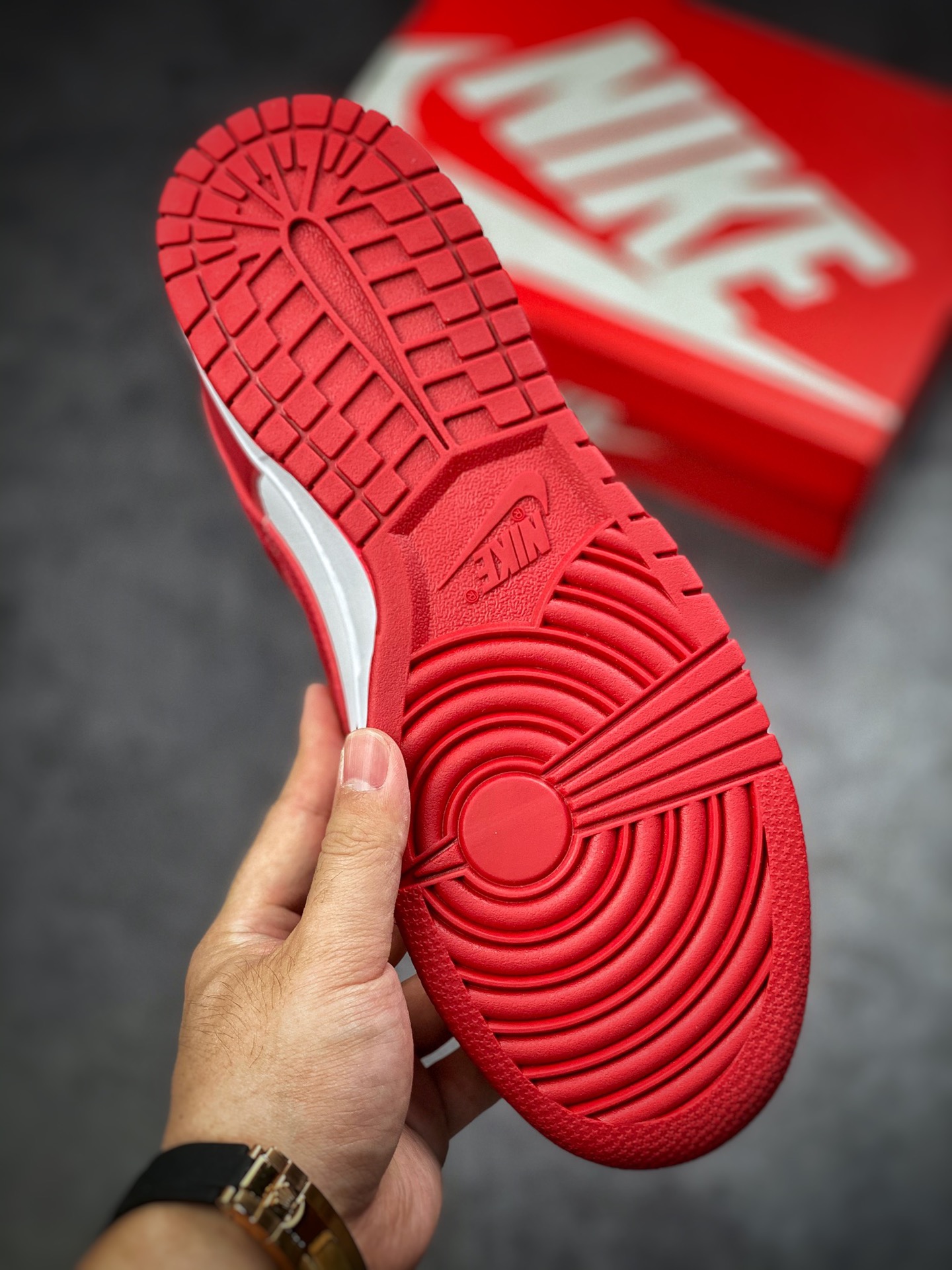 350  #市面最高版本 Nike Dunk Low Retro ”Gym Red” 白红金字DD1391-602