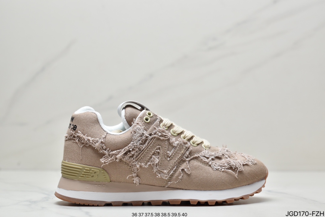 Miu Miu x New Balance NB574 Joint Retro Running Shoes