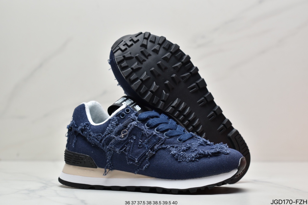 Miu Miu x New Balance NB574 Joint Retro Running Shoes