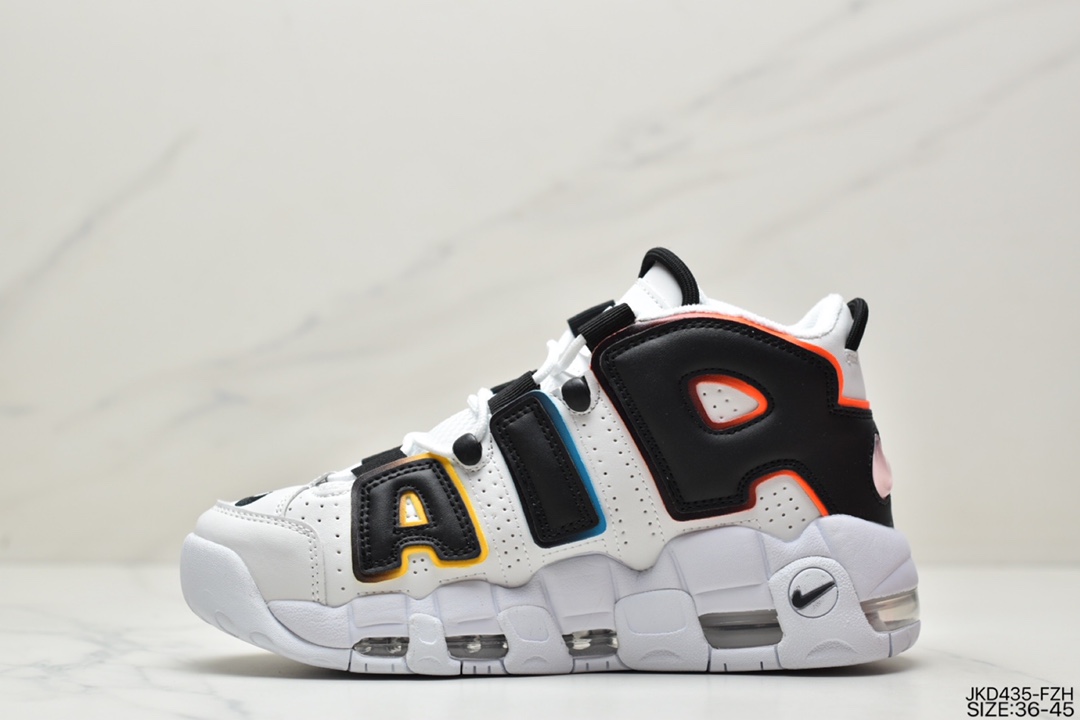 160 耐克Nike WMNS Air More Uptempo GS”Barely Green0”皮蓬初代系列