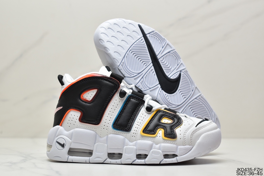 160 耐克Nike WMNS Air More Uptempo GS”Barely Green0”皮蓬初代系列