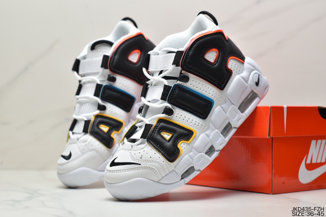 160 耐克Nike WMNS Air More Uptempo GS”Barely Green0”皮蓬初代系列