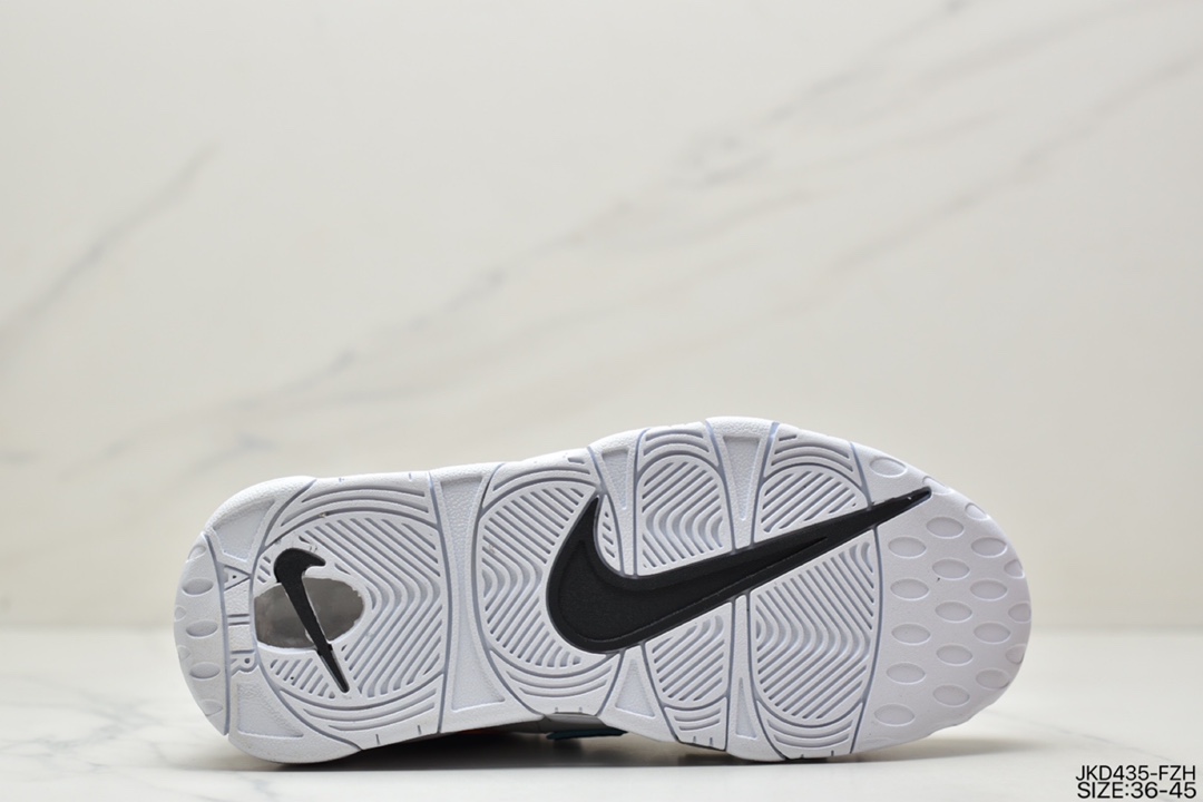 160 耐克Nike WMNS Air More Uptempo GS”Barely Green0”皮蓬初代系列