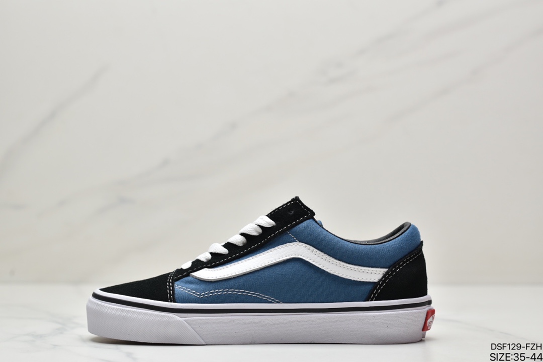 105 硫化工艺 万斯 Vans Vault OId Skool Mule百搭休闲低帮运动滑板鞋