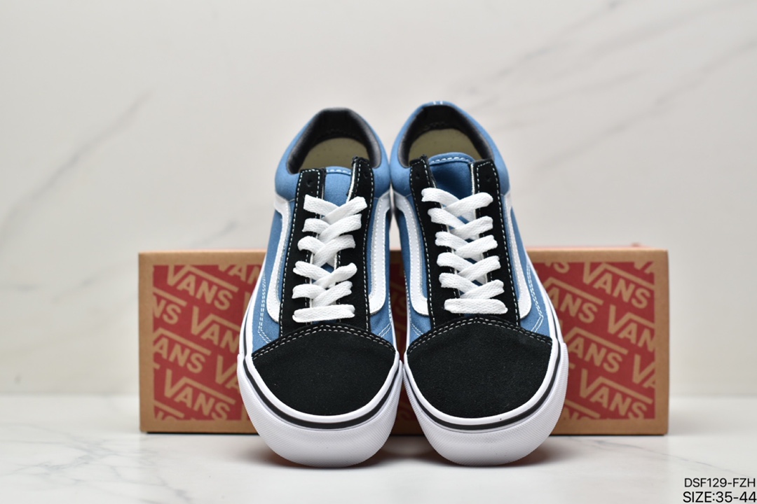 105 硫化工艺 万斯 Vans Vault OId Skool Mule百搭休闲低帮运动滑板鞋