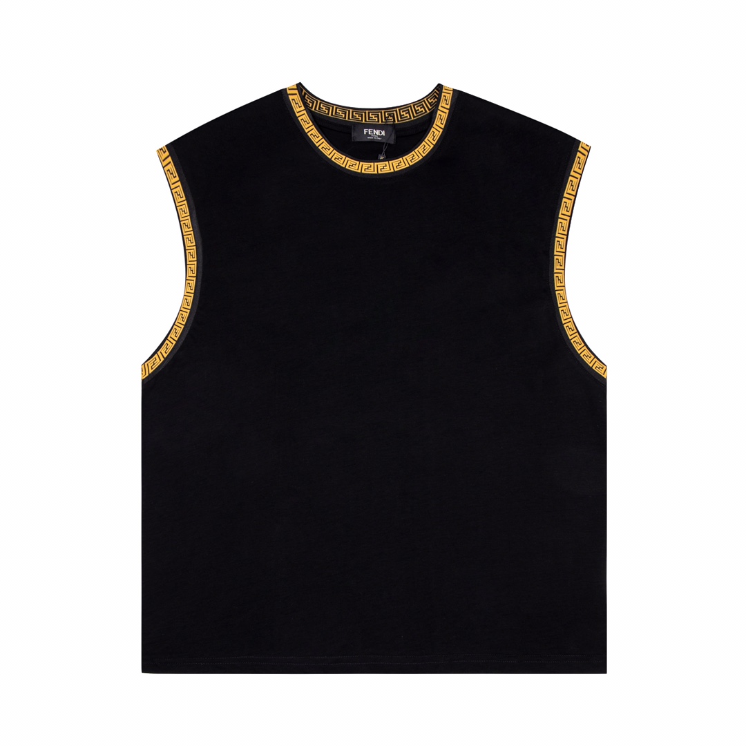 Fendi Ropa Camiseta de tirantes Tejido