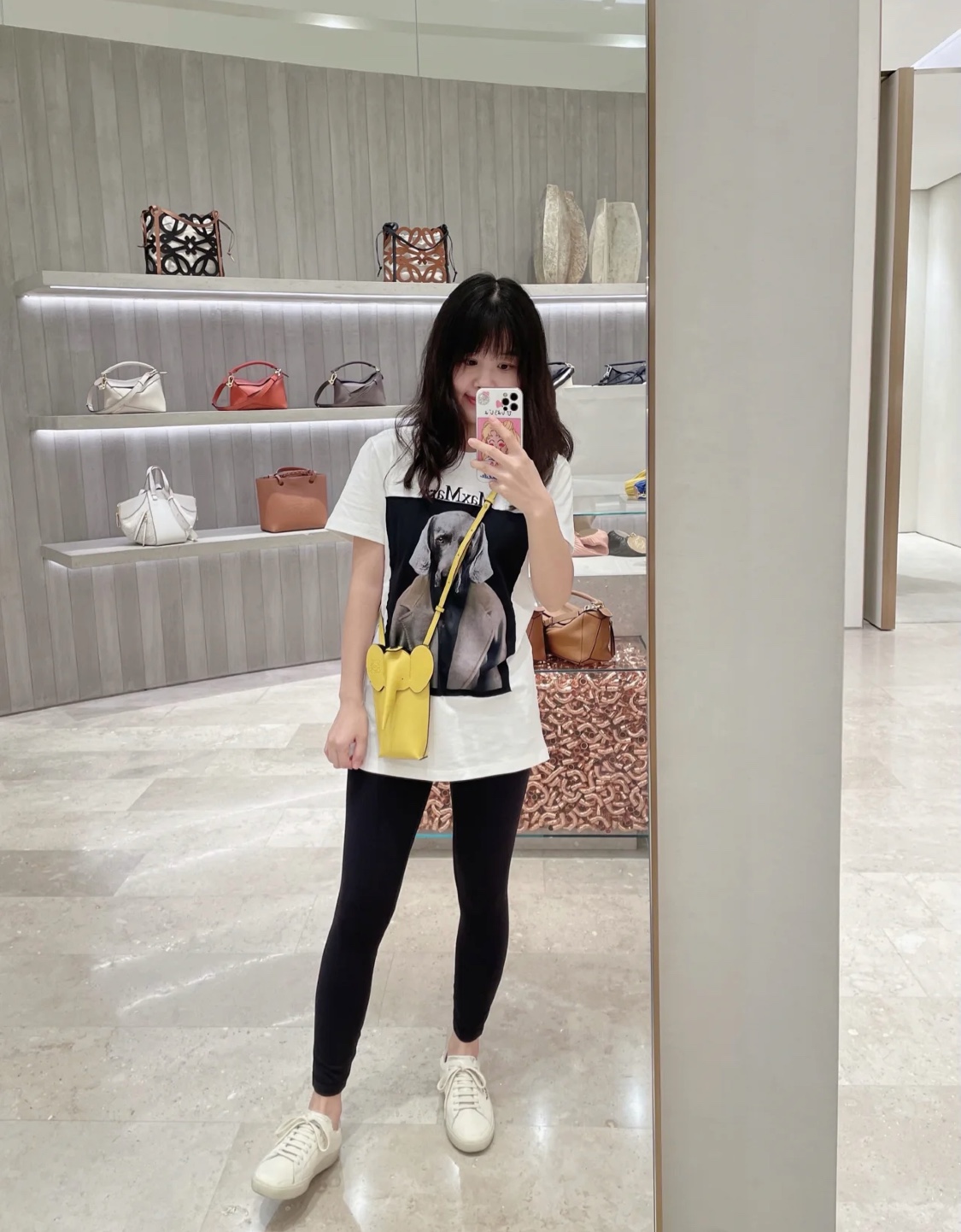 Loewe罗意威 小象手机包 0557黄
