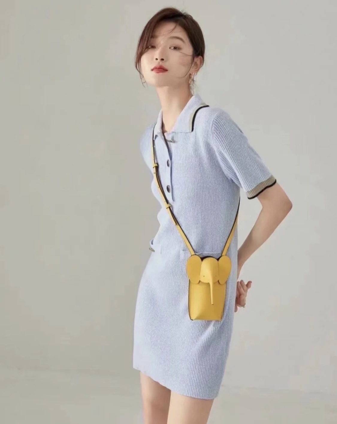 Loewe罗意威 小象手机包 0557黄