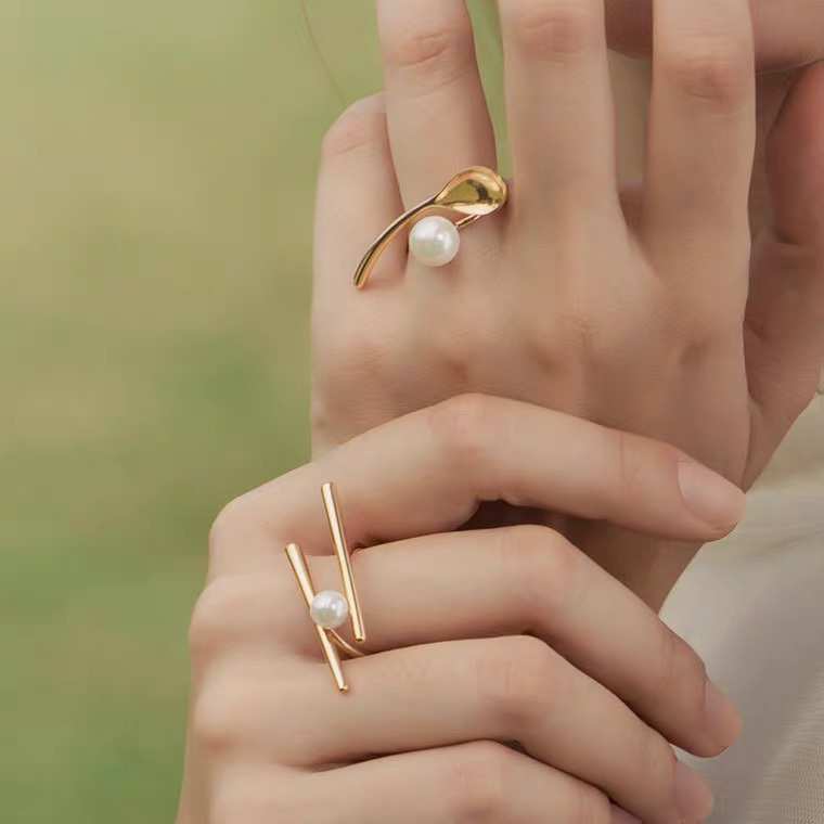 Ring Hefang opening chopstick ring, spoon ring - 图片 3