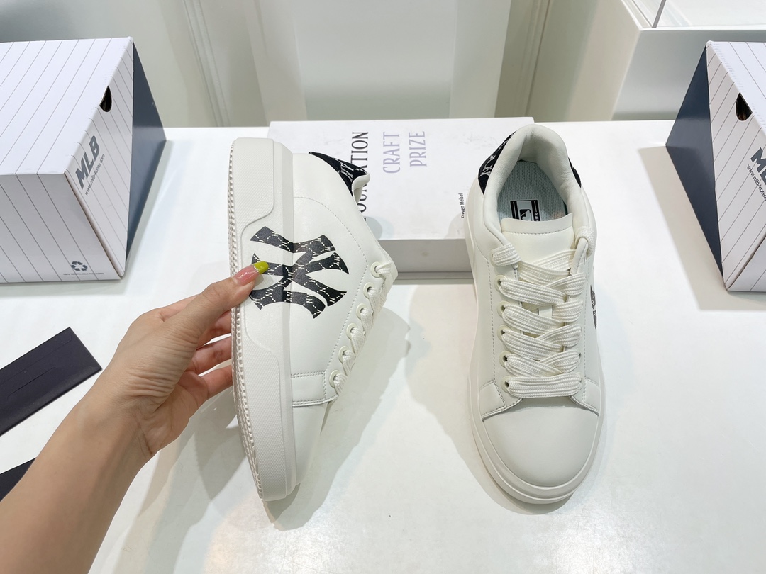 MLB 2022 Spring College Chunky Liner Shoes: Fashionable and Comfortable Baseball Style - 图片 4