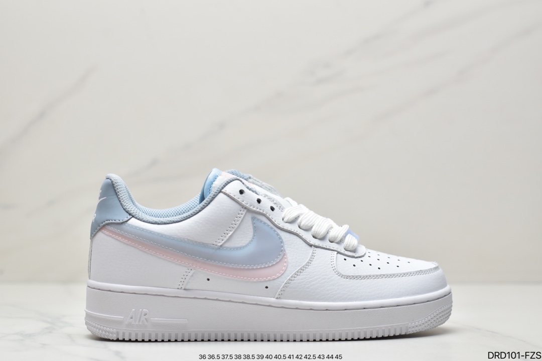 110 耐克Air Force 1 ’07 白黑迷你钩原楦头原纸板CZ0270