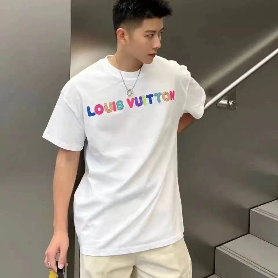 Louis Vuitton Ropa Camiseta Manga corta