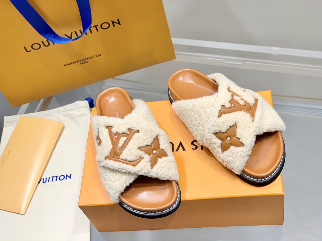 LOUIS VUITTON ウールスリッポン 軽量で快適-トップバージョン