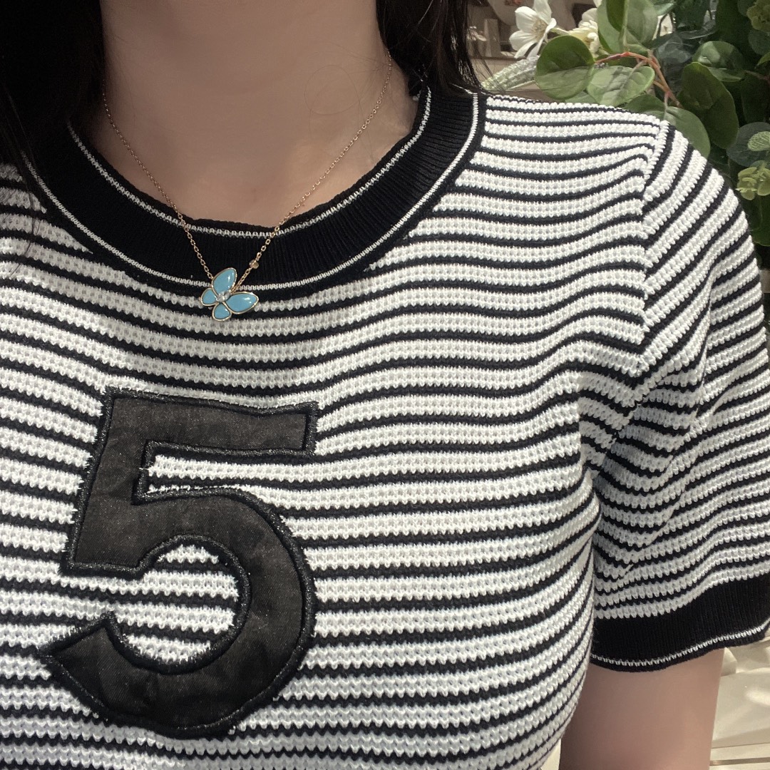 NO:720799,FD044#Fell in one glance | A necklace full of high-end vca new butterfly necklace, I really love it, necklace, Cartier high-end jewelry19860909FD044#一眼沦陷|满满高级感的项链 vca新款蝴蝶项链 真的巨巨巨爱了,,necklace,卡迪亚高端饰品,Jewelry